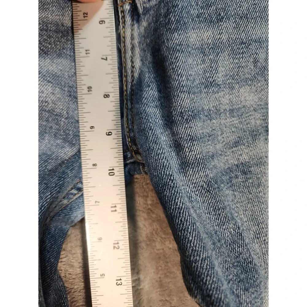 Levi's 511 Jeans Men's 32x33 (Tag 31X32) Distresse Skinny Cotton Blend‎ Blue